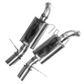 Kooks 2005-2009 Mustang 2-1/2" Stainless Steel Axle Back System 11306100