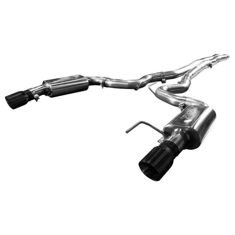 Kooks 2015+ Ford Mustang GT 5.0l Oem To 3" Cat Back Exhaust W/ X-pipe & Black Tips 11514111