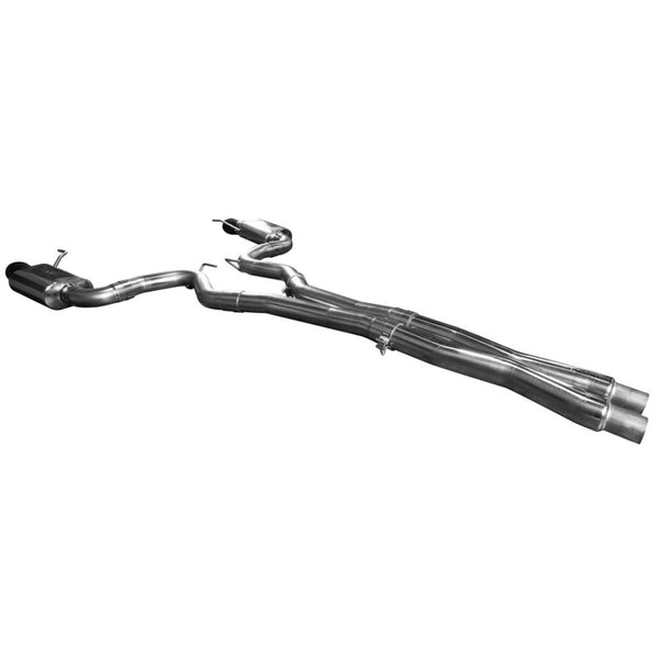 Kooks 2015+ Ford Mustang GT 5.0l Oem To 3" Cat Back Exhaust W/ X-pipe & Black Tips 11514111