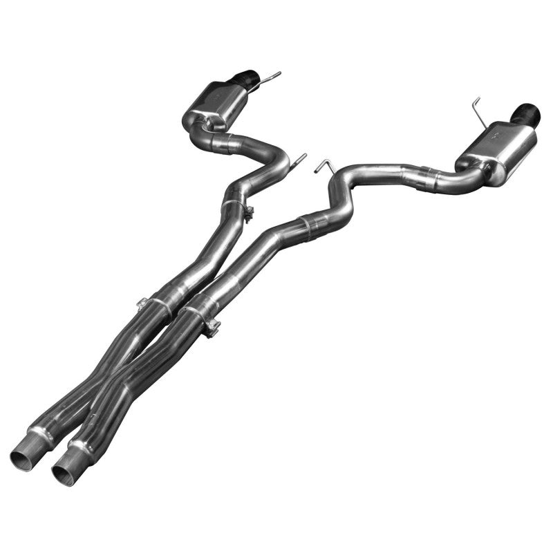 Kooks 2015+ Ford Mustang GT 5.0l Oem To 3" Cat Back Exhaust W/ X-pipe & Black Tips 11514111