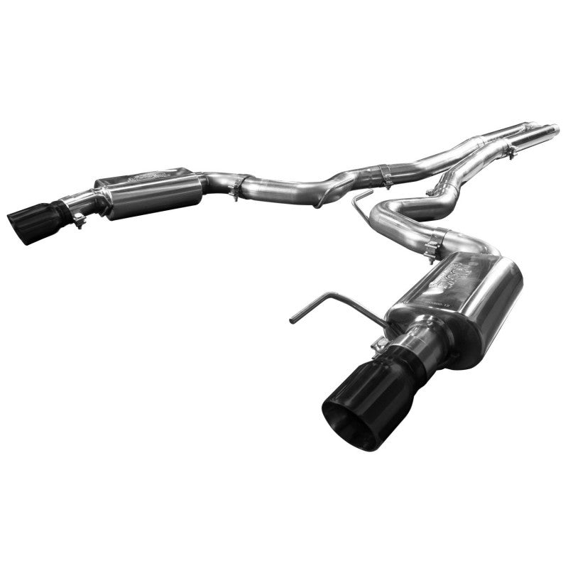 Kooks 2015+ Ford Mustang GT 5.0l Oem To 3" Cat Back Exhaust W/ H-pipe & Black Tips 11514411