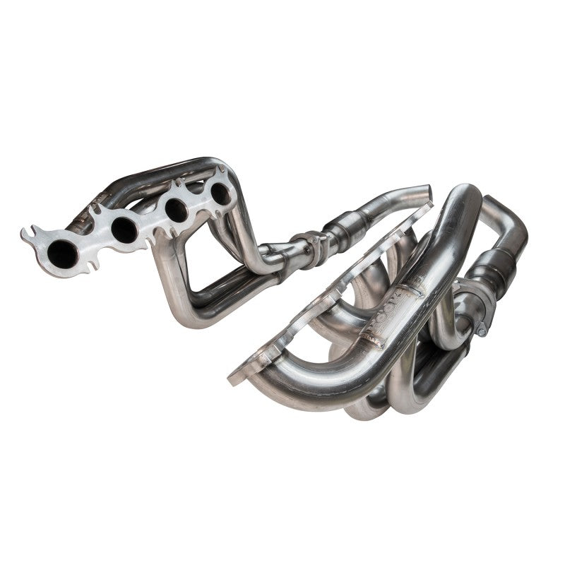 Kooks Right Hand Drive 2015 + Mustang GT 5.0l 1 7/8" X 3" Stainless Steel Long Tube Header W/ Green Catted Connection Pipe 1155H430