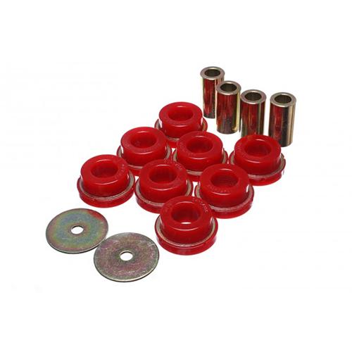 UPR 15-16 Mustang IRS Subframe Bushings Red Energy ENERGY-44122R