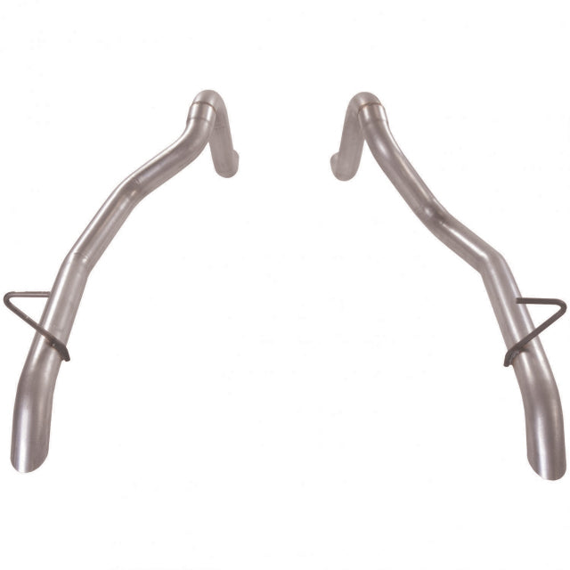 Flowmaster Prebent Tailpipes - 2.50 in. Rear Exit - Pair 15805