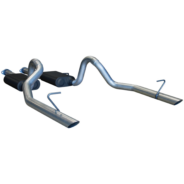 Flowmaster Cat-back System - Dual Rear Exit - American Thunder - Aggressive Sound 17113