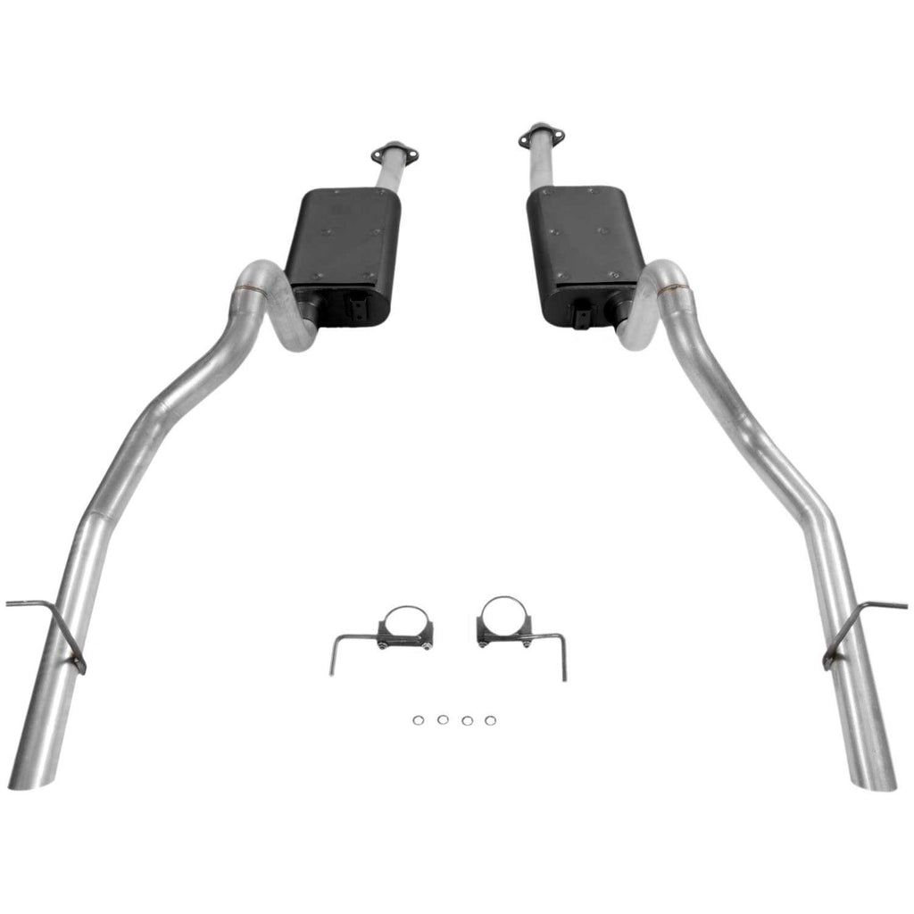Flowmaster Cat-back System - Dual Rear Exit - Force II - Mild/Moderate Sound 17114