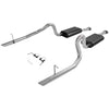 Flowmaster Cat-back System - Dual Rear Exit - Force II - Mild/Moderate Sound 17114
