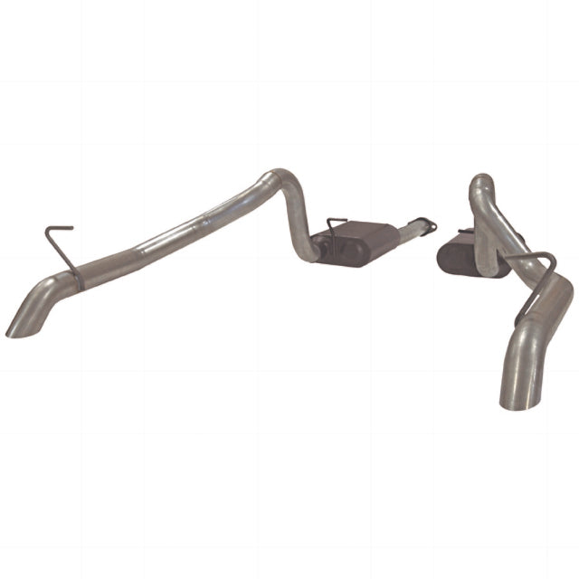 Flowmaster Cat-back System - Dual Rear Exit - American Thunder - Aggressive Sound 17116