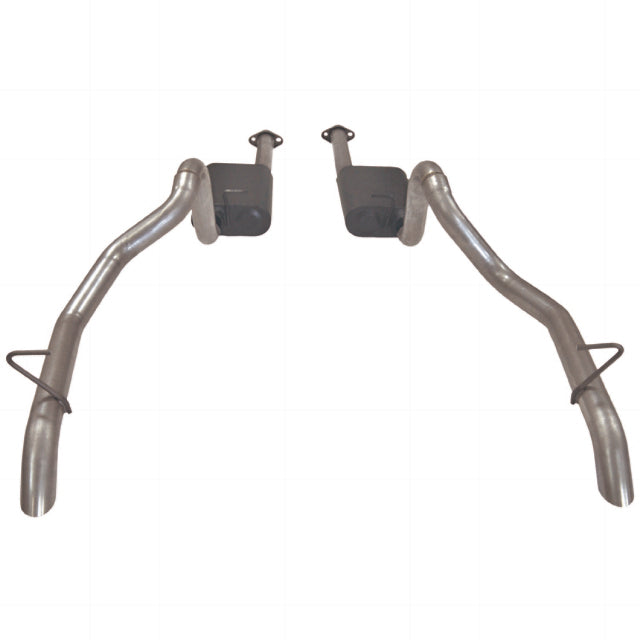 Flowmaster Cat-back System - Dual Rear Exit - American Thunder - Aggressive Sound 17116
