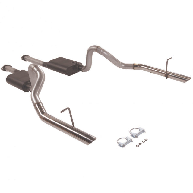 Flowmaster Cat-back System - Dual Rear Exit - American Thunder - Aggressive Sound 17212