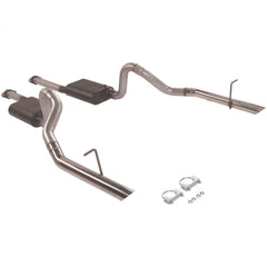 Flowmaster Cat-back System - Dual Rear Exit - American Thunder - Aggressive Sound 17212