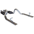 Flowmaster Cat-back System - Dual Rear Exit - American Thunder - Aggressive Sound 17213