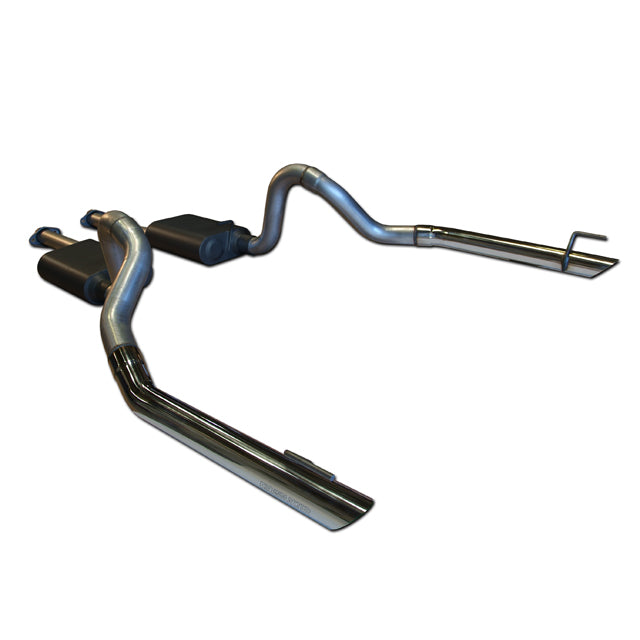 Flowmaster Cat-back System - Dual Rear Exit - American Thunder - Moderate Sound 17215