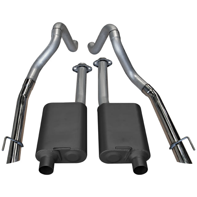 Flowmaster Cat-back System - Dual Rear Exit - American Thunder - Moderate Sound 17215