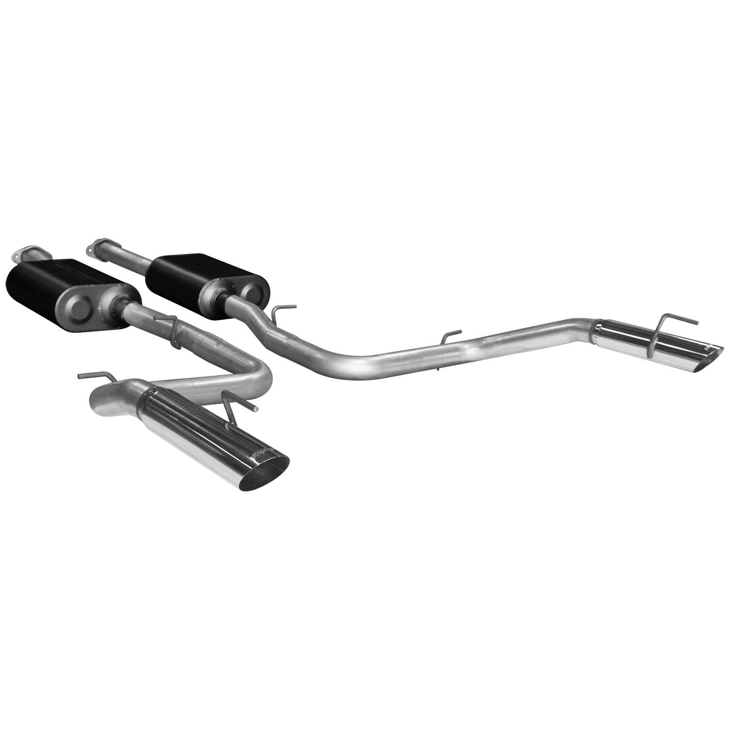Flowmaster Cat-back System - Dual Rear Exit - American Thunder - Moderate Sound 17248