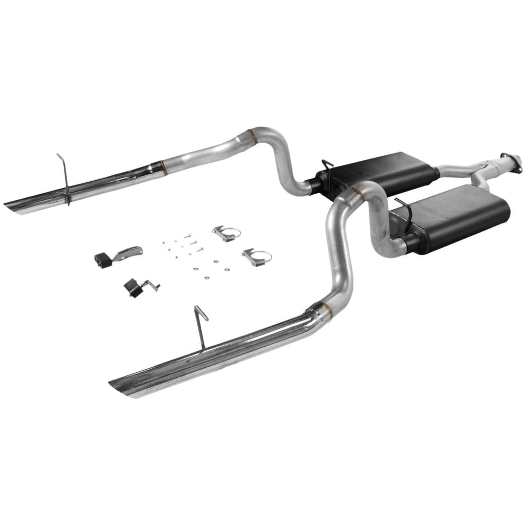 Flowmaster Cat-back System - Dual Rear Exit - Force II - Moderate Sound 17276