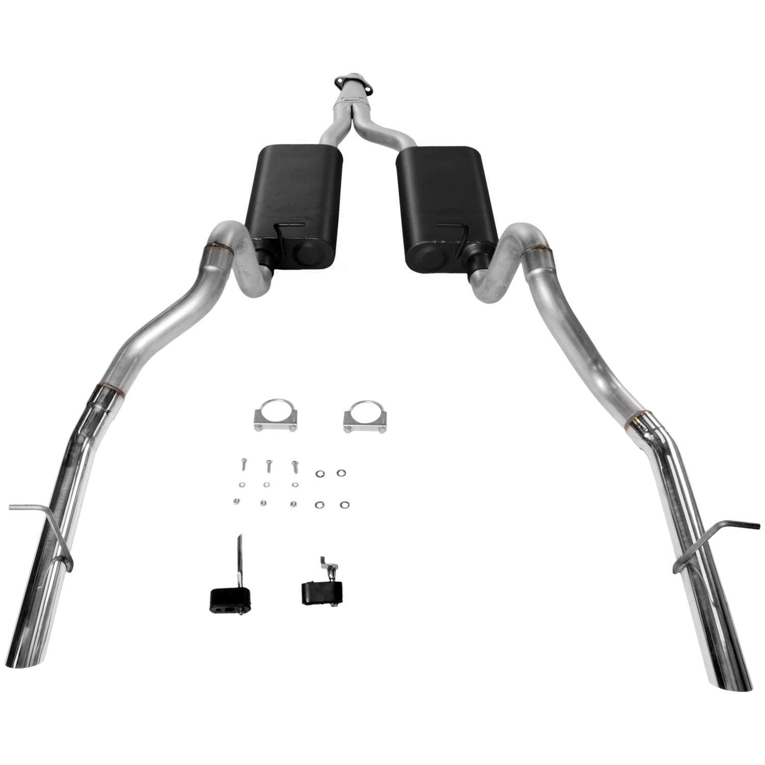 Flowmaster Cat-back System - Dual Rear Exit - Force II - Moderate Sound 17276