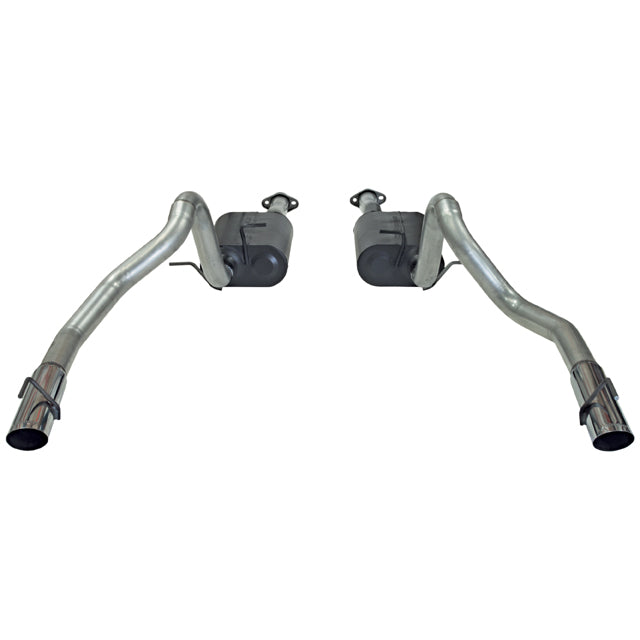 Flowmaster Cat-back System - Dual Rear Exit - American Thunder - Moderate Sound 17312