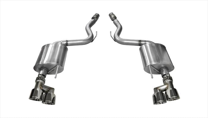 Corsa 2015-2017 3.0" Axle-Back Dual Rear Exit Twin 4.0" Polished Tips 14336