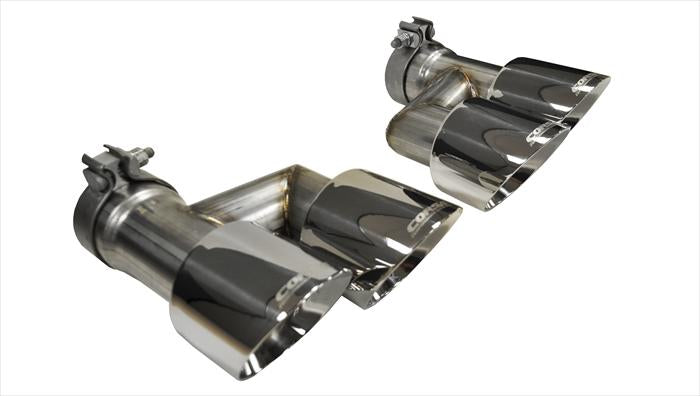 Corsa 2015-2017 Tip Kit Dual Rear Exit Twin 4.0" Polished Tips 14333