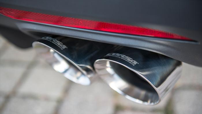 Corsa 2015-2017 Tip Kit Dual Rear Exit Twin 4.0" Polished Tips 14333