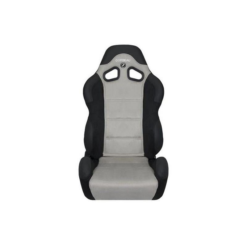 Corbeau CR1 Racing Seat Grey/Black Suede - S20909W