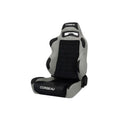 Corbeau LG1 Racing Seat Grey/Black Suede - S25509