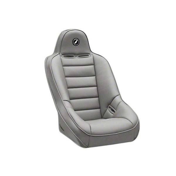 Corbeau Baja Ultra Suspension Seat Grey Vinyl/Cloth Wide - 69408W