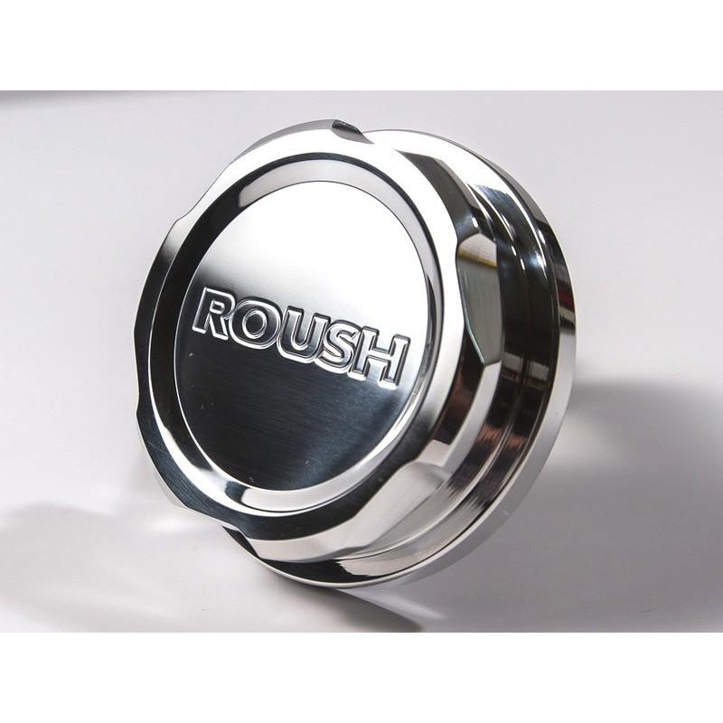Roush Performance Billet Brake Fluid Cap - Polished - 2005+ Mustang 421260