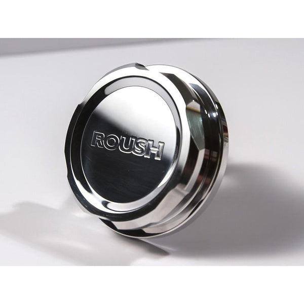 Roush Performance Billet Washer Fluid Cap - Polished - 2010-2014 Mustang 421261