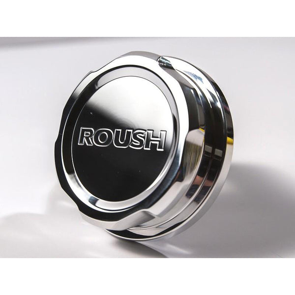 Roush Performance Billet Power Steering Fluid Cap - Polished - 2005-2014 Mustang 421262