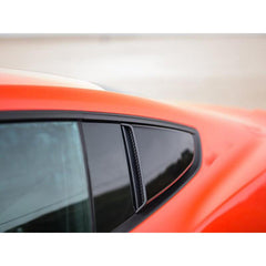 Roush Performance 2015-2018 Mustang Roush Quarter Window Scoops (Painted Black) 421881