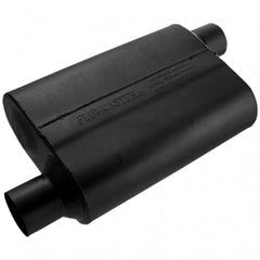 Flowmaster 40 Series Muffler - 2.50 Offset In / 2.50 Offset Out - Aggressive Sound 42543