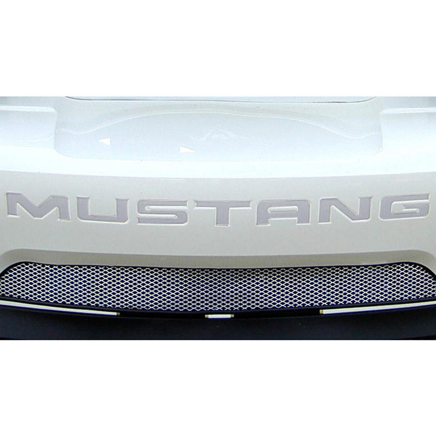 Steeda Mustang Rear Bumper Insert Decal - Silver (94-98) 483 9498 S