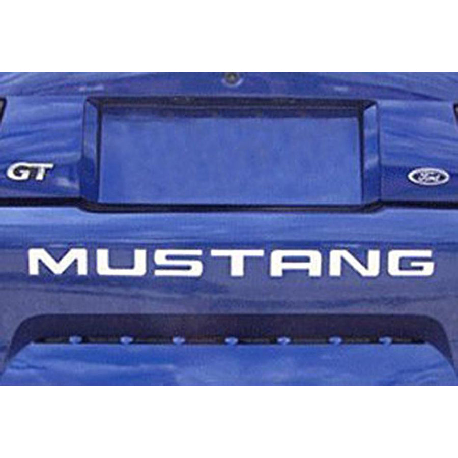 Steeda Mustang Rear Bumper Insert Decal - White (99-04) 483 9900 W