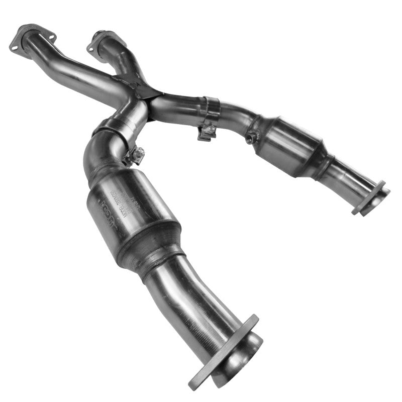 Kooks 1996-1998 Ford Mustang GT/Cobra 2 1/2" X 2 1/2" Green Catted X-Pipe 11203300