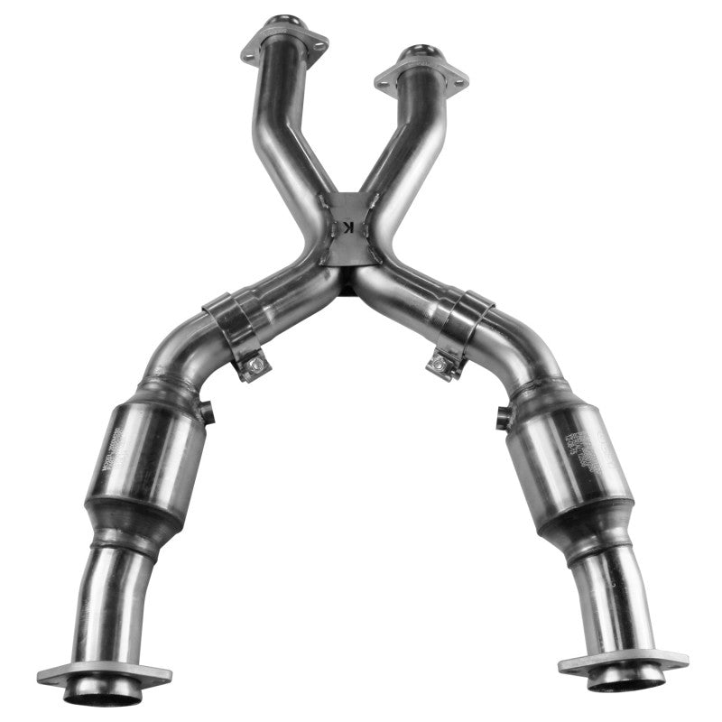 Kooks 1999-2004 Ford Mustang GT/Cobra 2 1/2" X 2 1/2" Green Catted X-Pipe 11203340