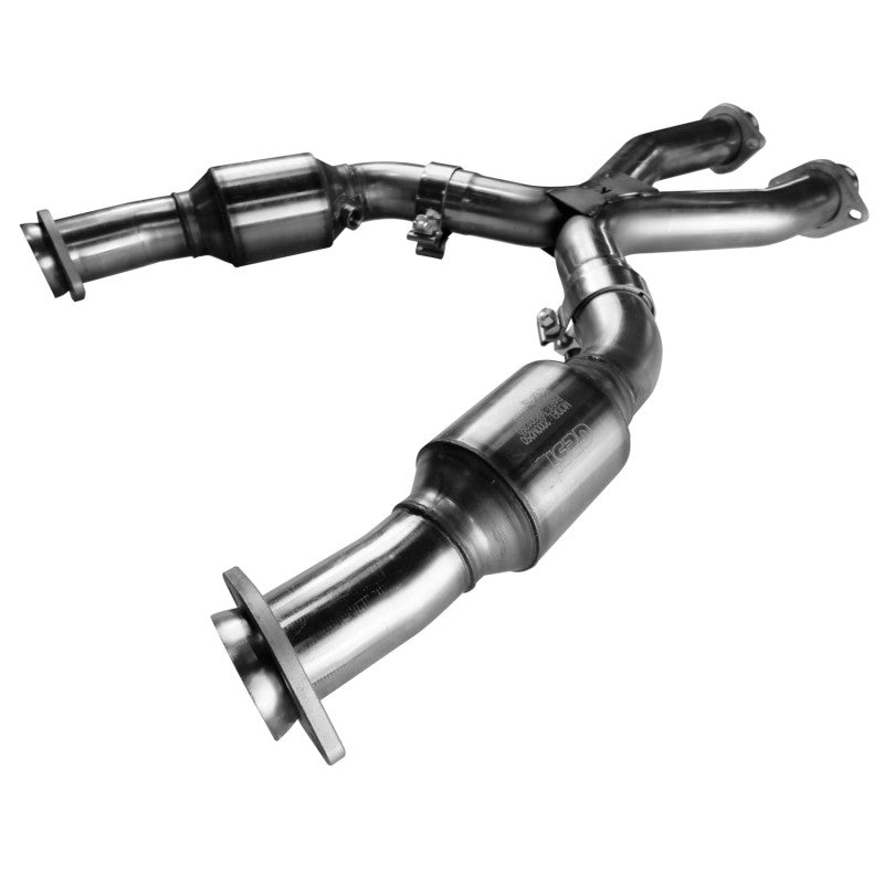 Kooks 1996-1998 Ford Mustang GT/Cobra 2 1/2" X 2 1/2" Green Catted X-Pipe 11203300