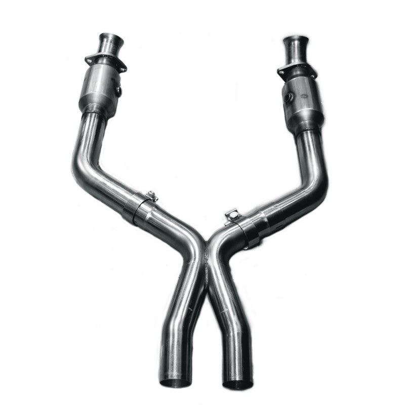 Kooks 2011-2014 Ford Mustang GT 3" Green Catted X Pipe 5.0L 11413300
