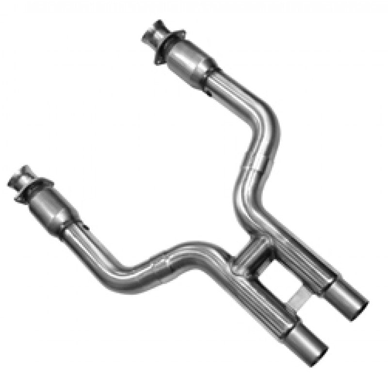 Kooks 2007-2014 Ford Mustang Shelby GT500 3" X 3" Catted H Pipe 5.4/5.8L 11323520