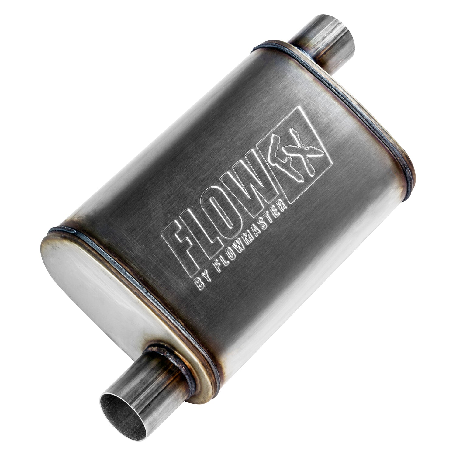 Flowmaster Flowfx Muffler 409s - 2.25 Offset In/ 2.25 Offset Out - Moderate Sound 71235