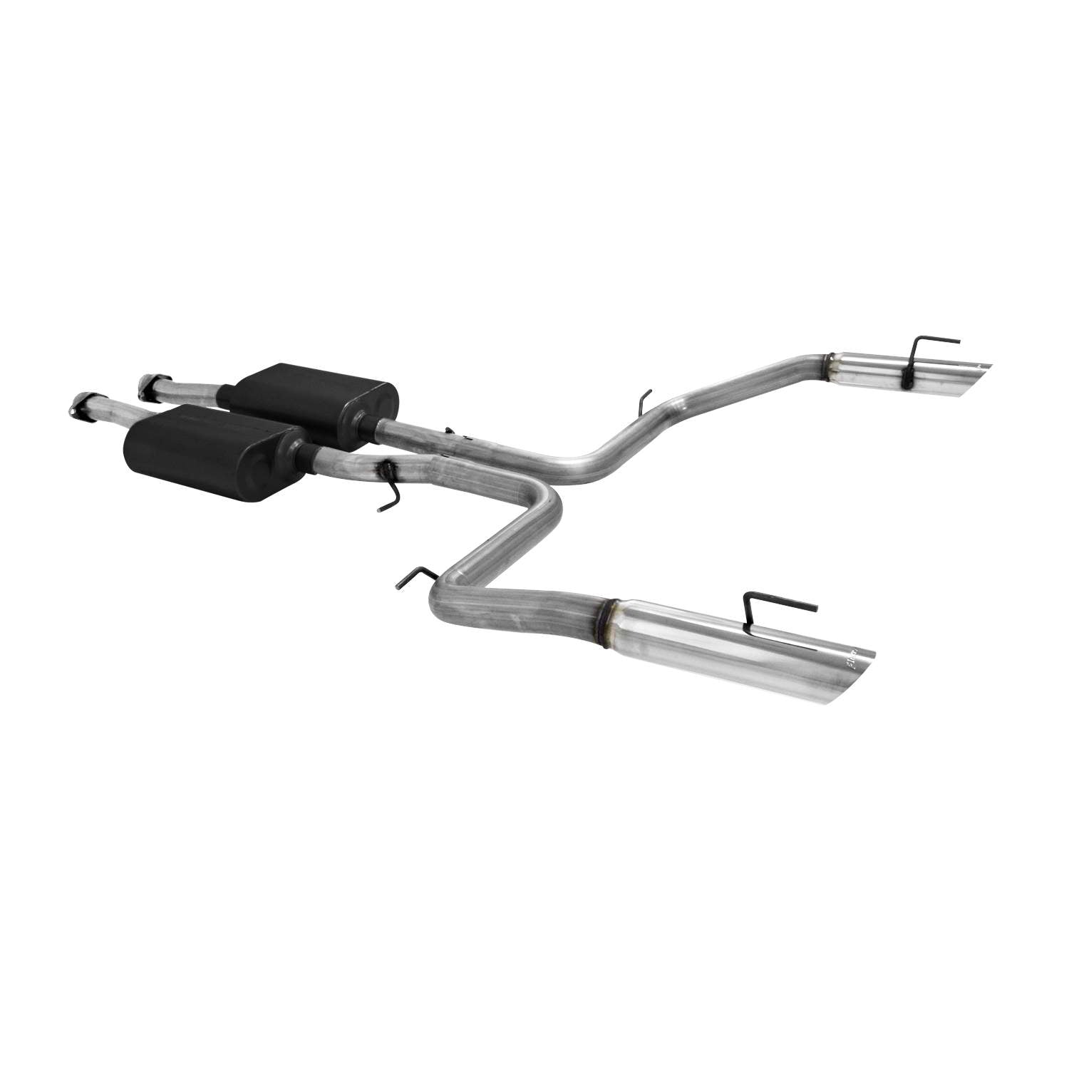 Flowmaster Cat-back System 409s - Dual Rear Exit - American Thunder - Moderate Sound 817248