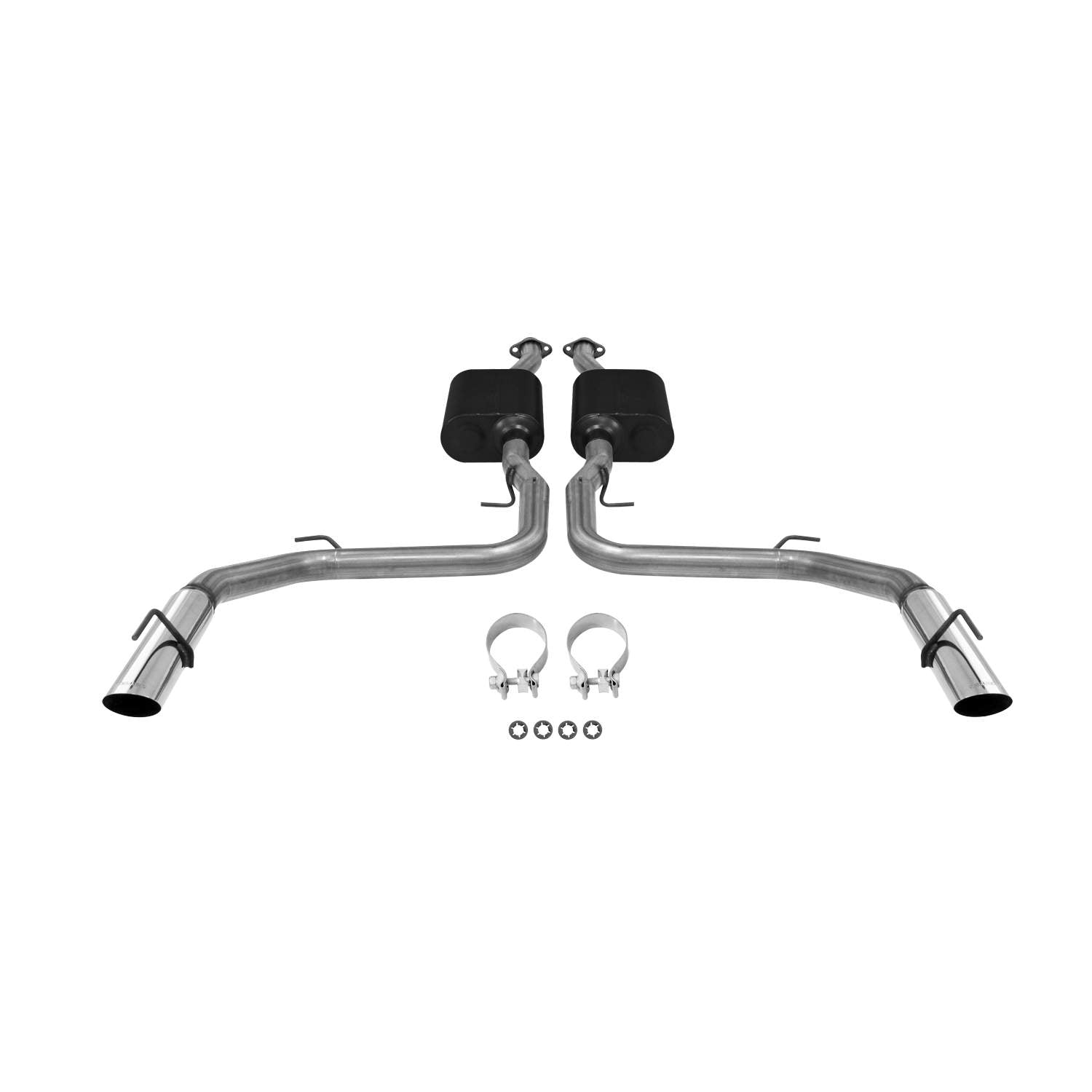 Flowmaster Cat-back System 409s - Dual Rear Exit - American Thunder - Moderate Sound 817248