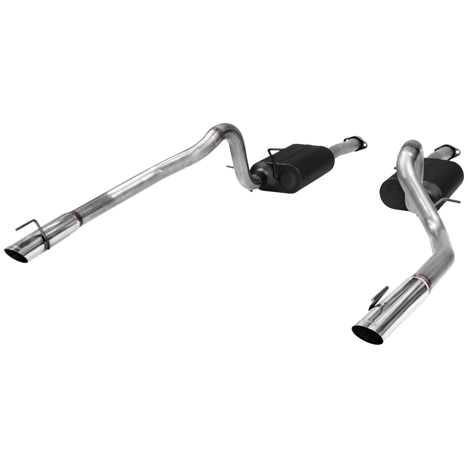 Flowmaster Cat-back System 409s - Dual Rear Exit - American Thunder - Moderate Sound 817312