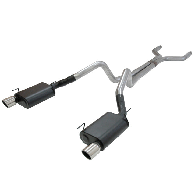 Flowmaster Cat-back System 409s - Dual Rear Exit - American Thunder - Aggressive Sound 817494