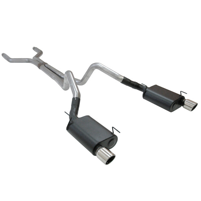 Flowmaster Cat-back System 409s - Dual Rear Exit - American Thunder - Aggressive Sound 817494