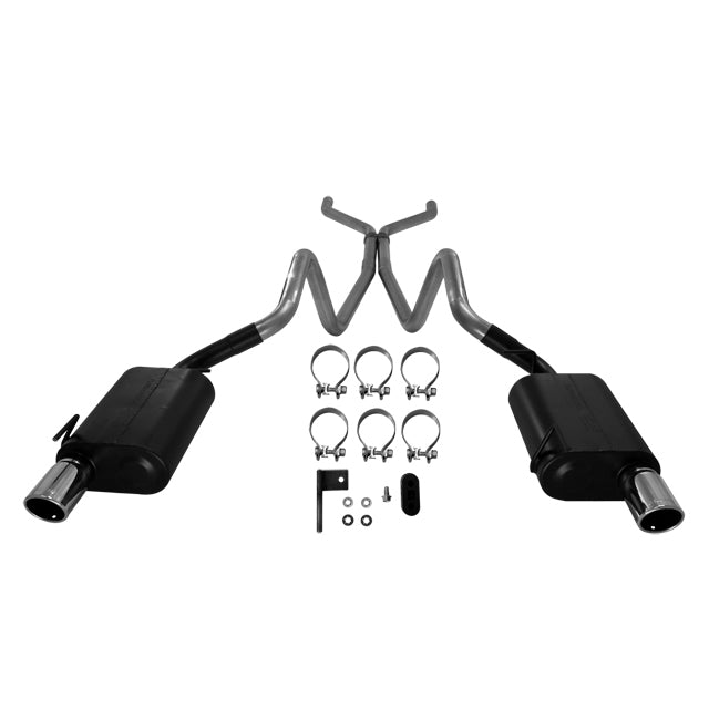Flowmaster Cat-back System 409s - Dual Rear Exit - Force II - Mild/Moderate Sound 817510