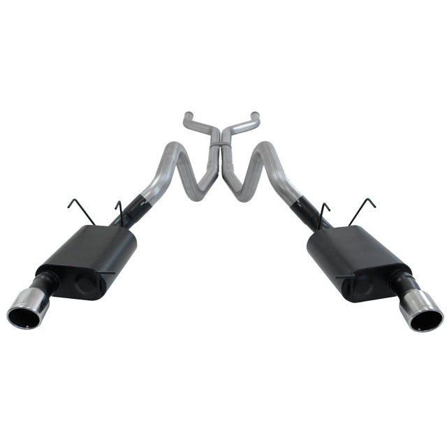 Flowmaster Cat-back System 409s - Dual Rear Exit - American Thunder - Aggressive Sound 817587