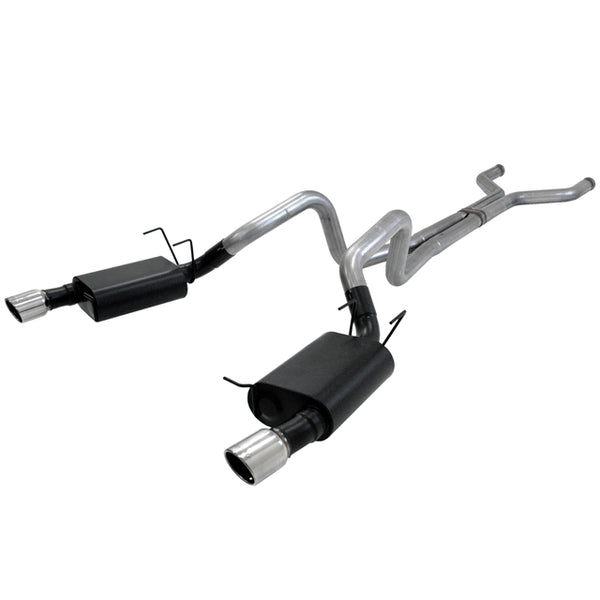 Flowmaster Cat-back System 409s - Dual Rear Exit - American Thunder - Aggressive Sound 817587