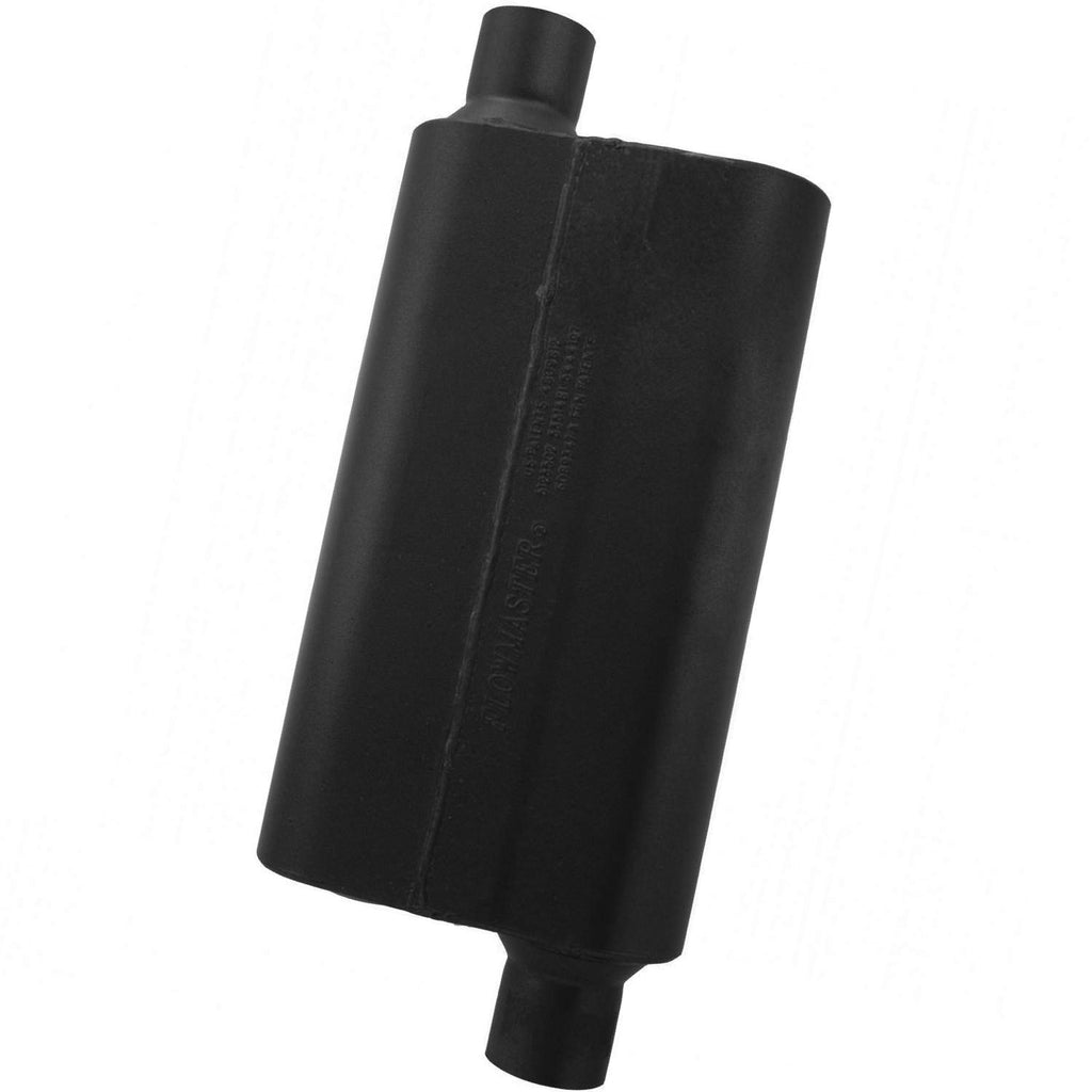 Flowmaster 40 Delta Muffler 409s - 2.50 Offset In / 2.50 Offset Out - Aggressive Sound 842543